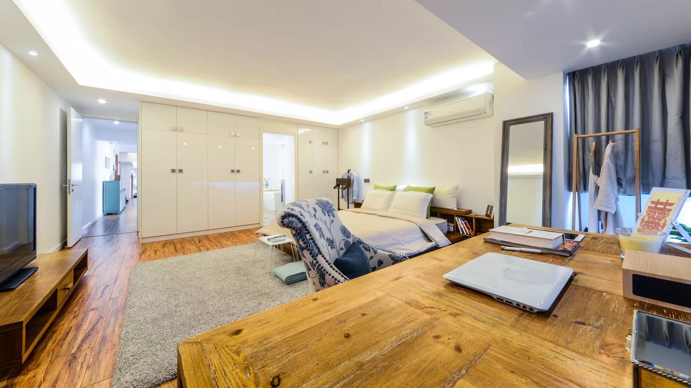 大堂、楼道、客厅、卧室